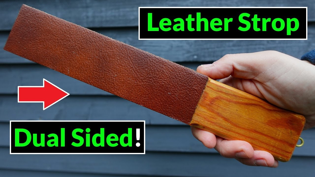 How to Make a Double Sided Leather Strop for Sharpening Knives