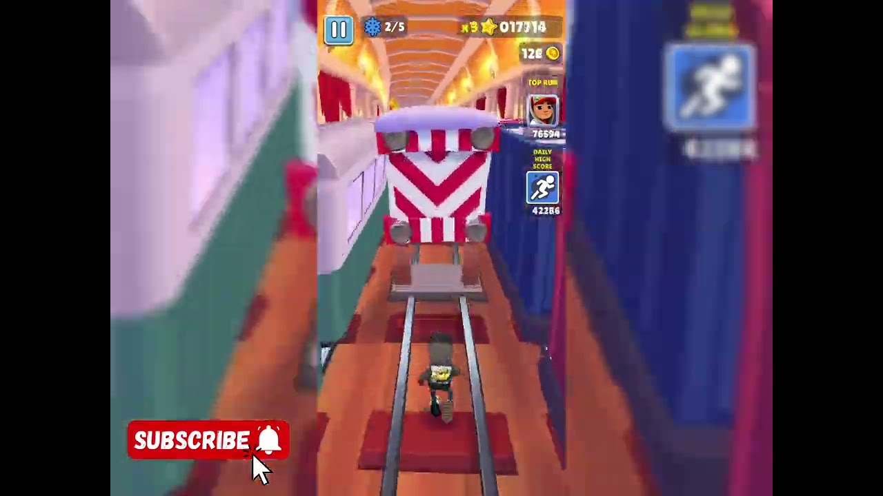 Random subway surfers gameplay 