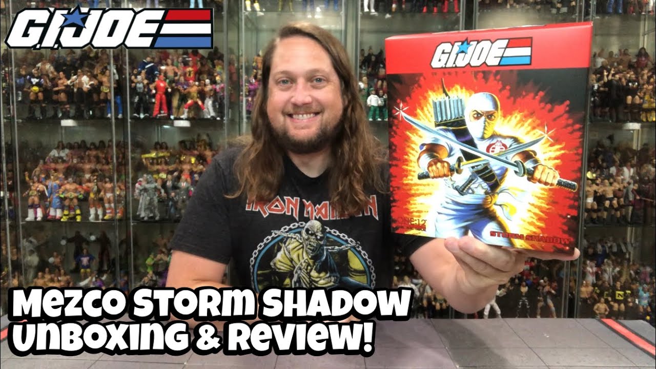 Storm Shadow Mezco GIJOE Unboxing & Review!
