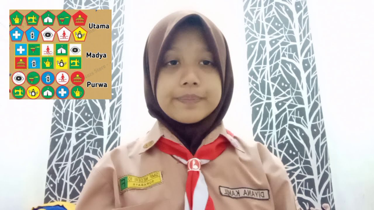 PEMASANGAN ATRIBUT PRAMUKA PENGGALANG