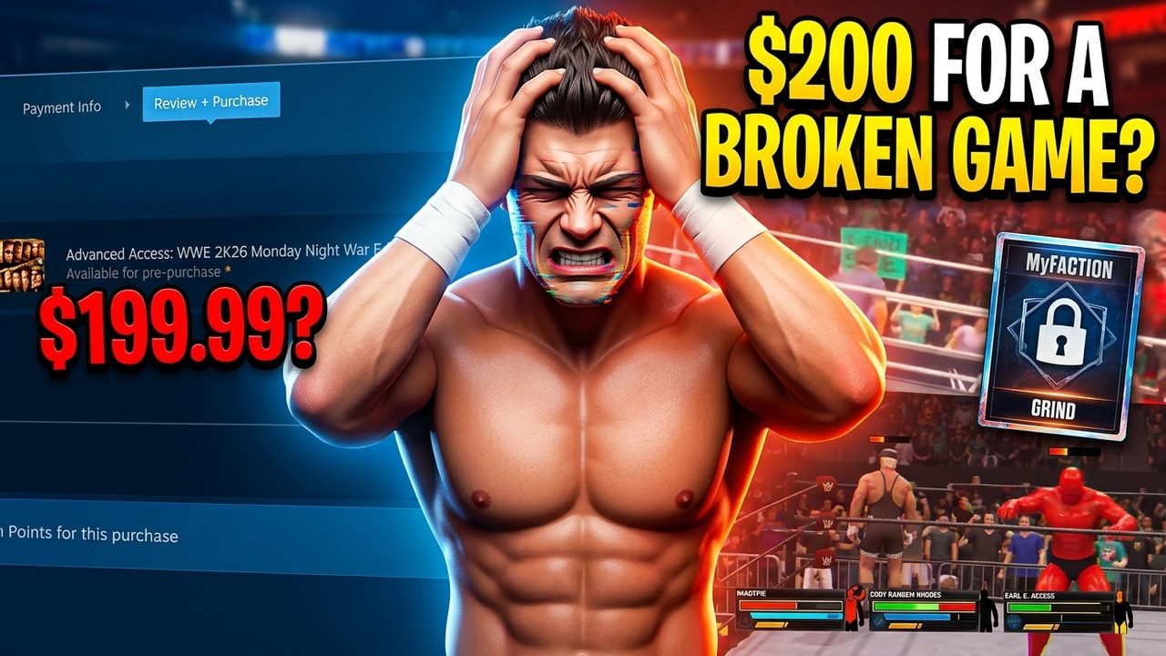 WWE 2K26 Ringside Pass: Пустая трата денег? Подборка неудачных моментов.