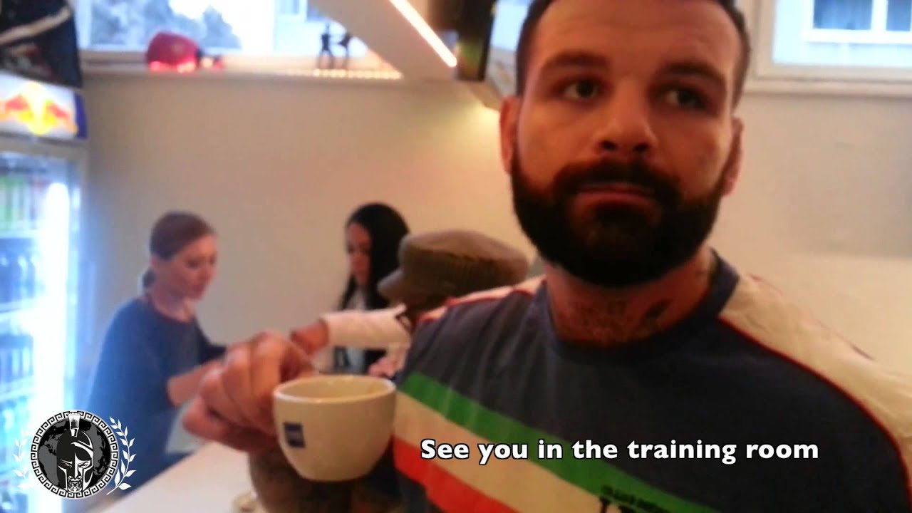 Alessio Sakara: Training in Austria - Weight training
