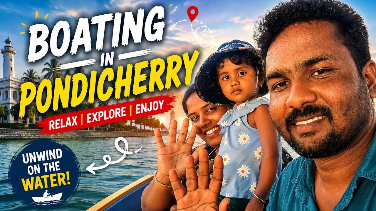 Places To Visit In Pondicherry : Ultimate Guide #tamilvlog #travelvlog #2024 #india #pondicherry  4K