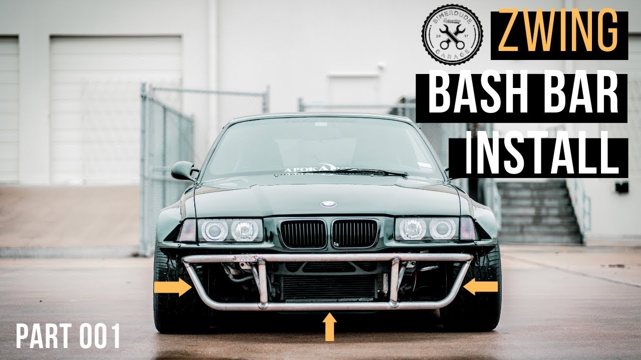 E36 M3 Rocket Bunny gets a ZWING bashbar!!