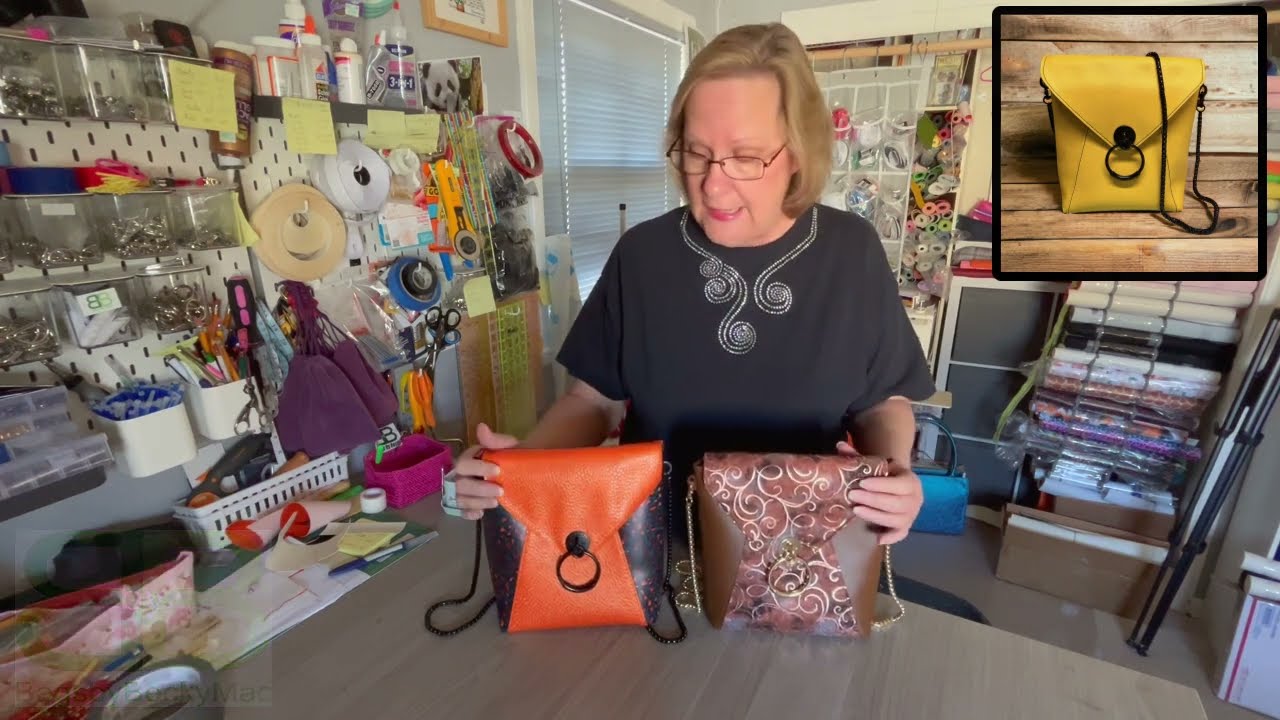 Bag Making With A 1341 Cylinder Arm – “Fiorella Bag” by Shamballa Bags Designs