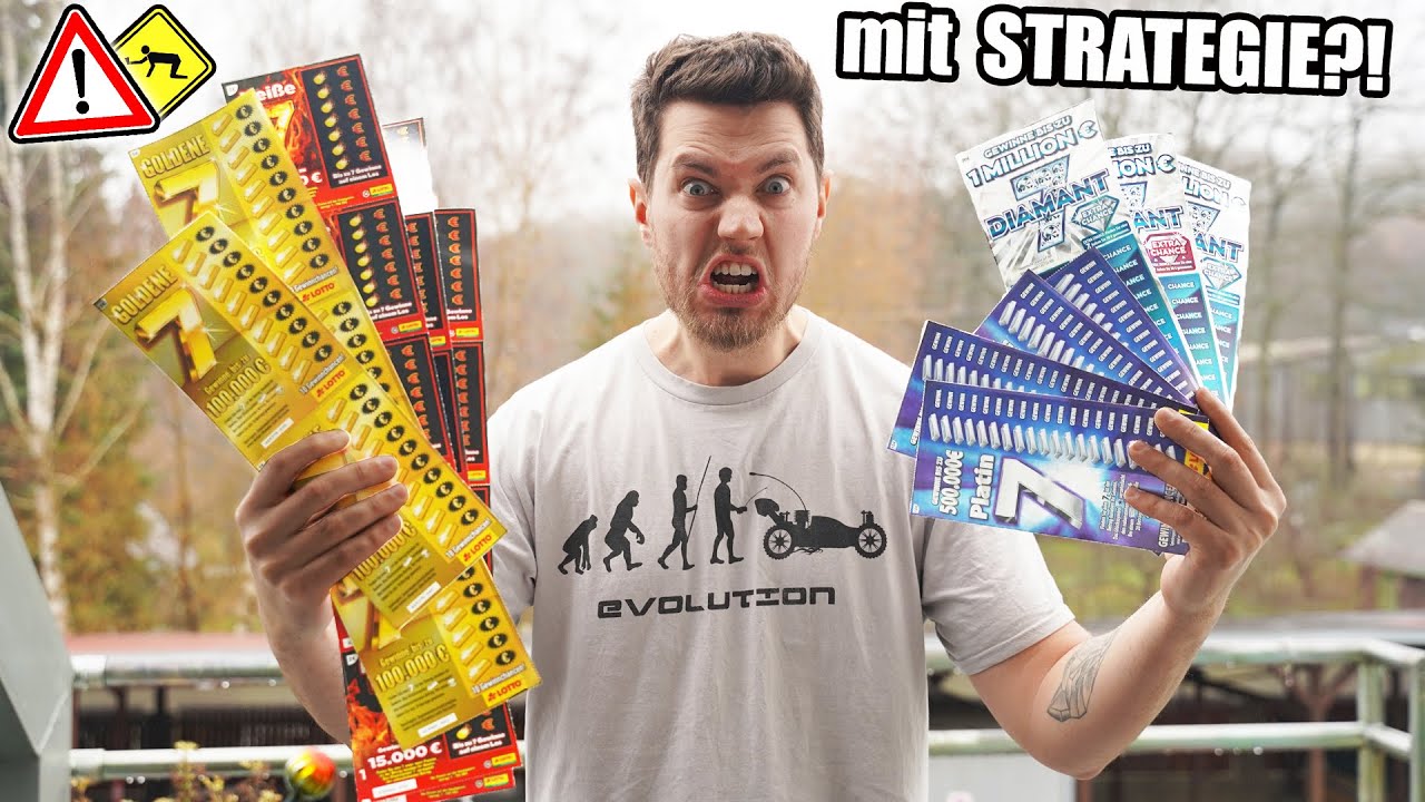 Ich teste eine GEHEIME STRATEGIE bei RUBBELLOSEN! - Gewinne ich damit mehr?