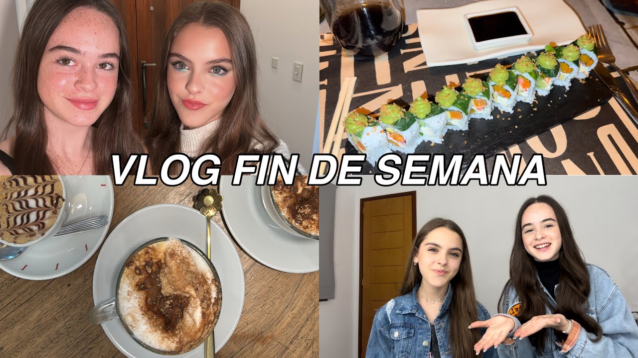 VLOG FIN DE SEMANA | amigos, comida, grabando y mucho más....