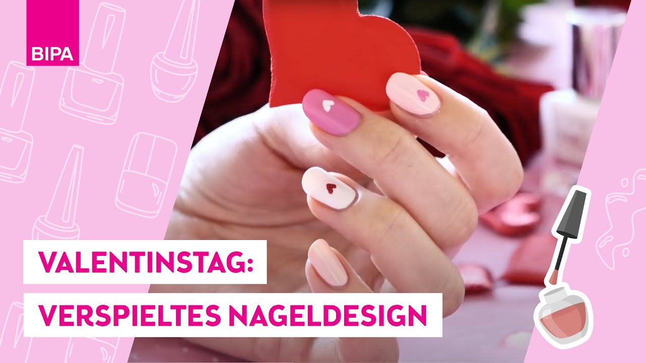 Nageldesign mit Herz: Valentinstag-Tutorial mit Bloggerin Coffee & Blush