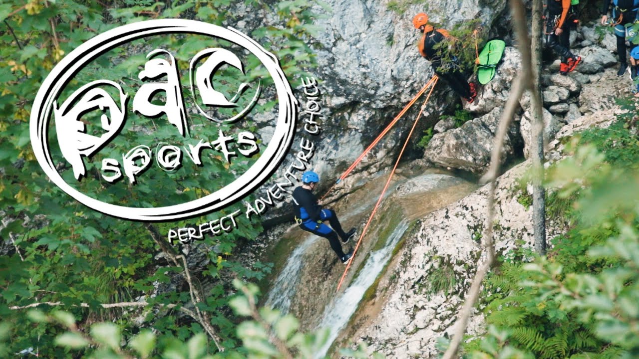 Canyoning in Bohinj - Jerecica canyon - PAC SPORTS