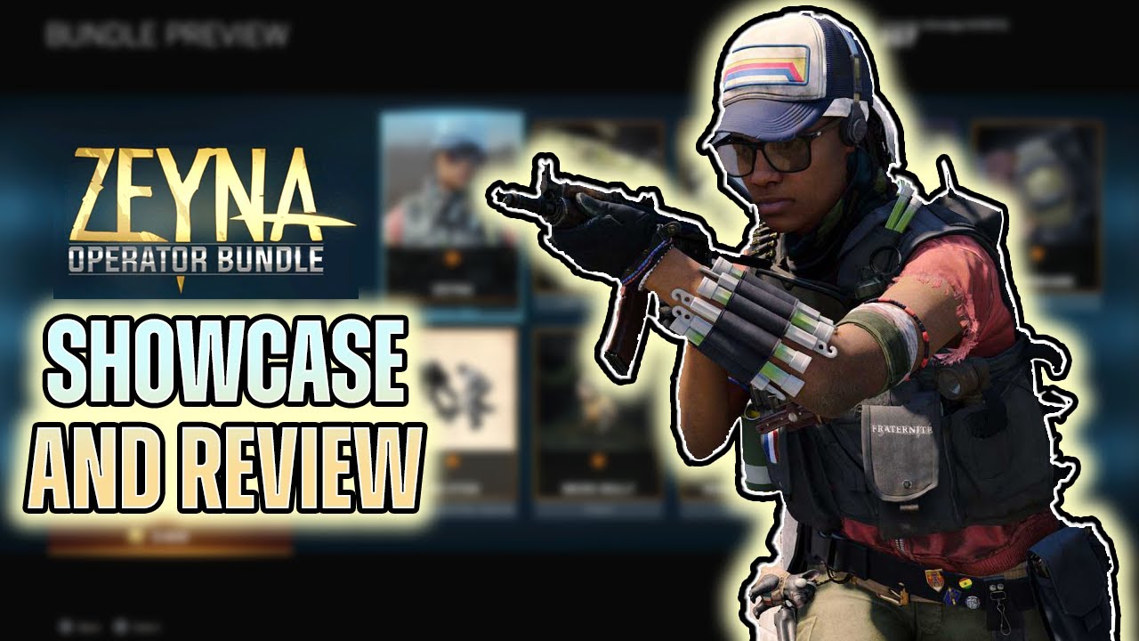 *NEW* ZEYNA OPERATOR AND FINISHING MOVE | Bundle Showcase And Review | Cold War