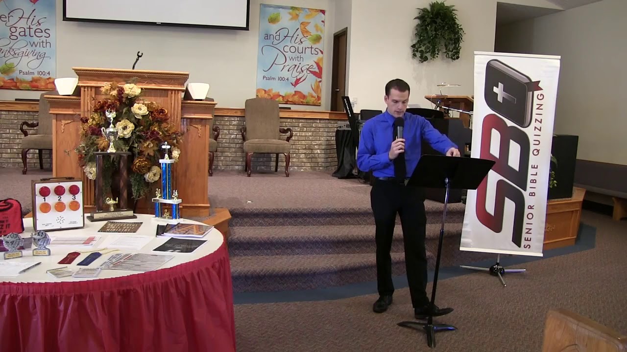 Bible Quizzing Coach Workshop-  Basics of Coaching   Part 1