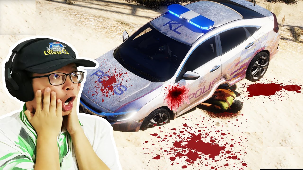 GTA5 Abandoned PDRM Police Vehicle! 发现被荒废的大马警车! (不可思议！)