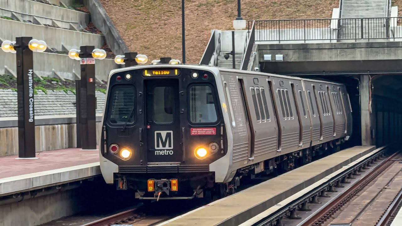 WMATA Metrorail Compilation on the Green and Yellow Lines