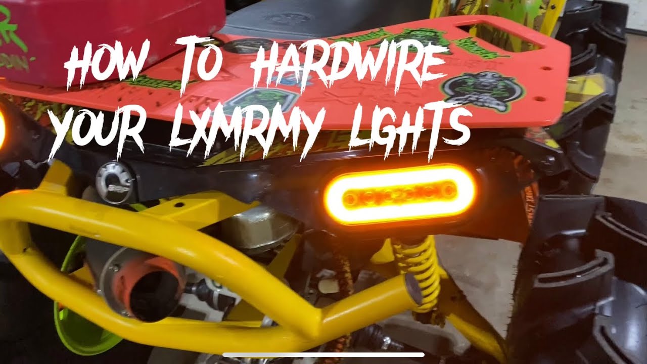 HOW TO HARDWIRE YOUR LYNDHURST XMRMY LIGHTS