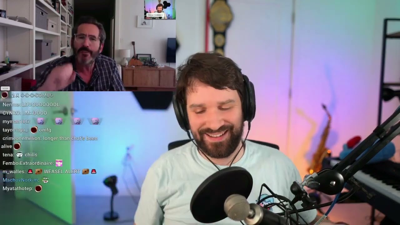 Sam Seder Completely Shook by Destiny's Comment