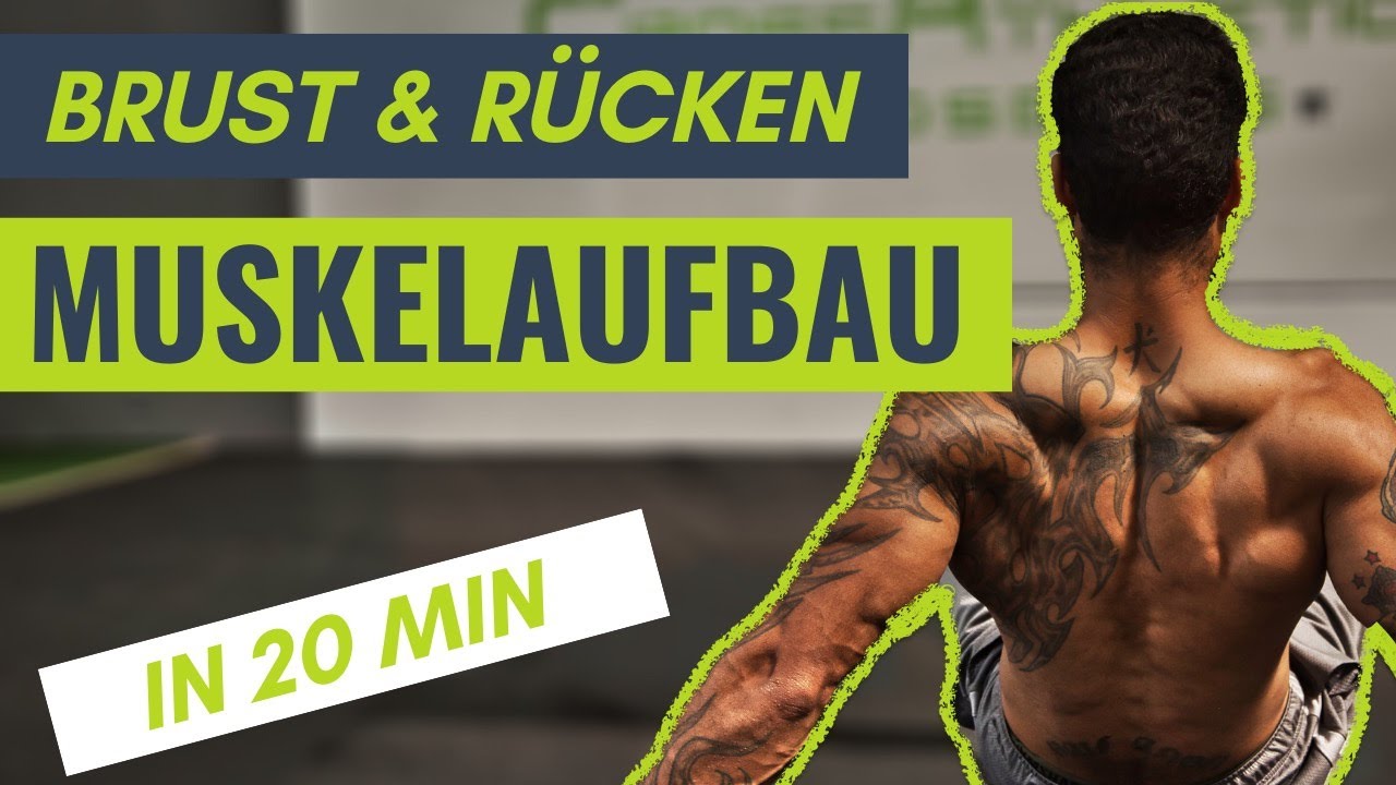 Oberkörper Workout für Zuhause ohne Geräte | 20 Minuten