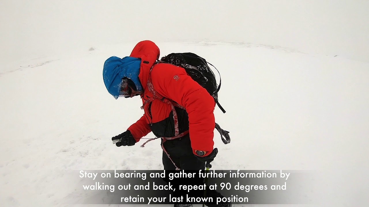 Lost in a whiteout? What to do?