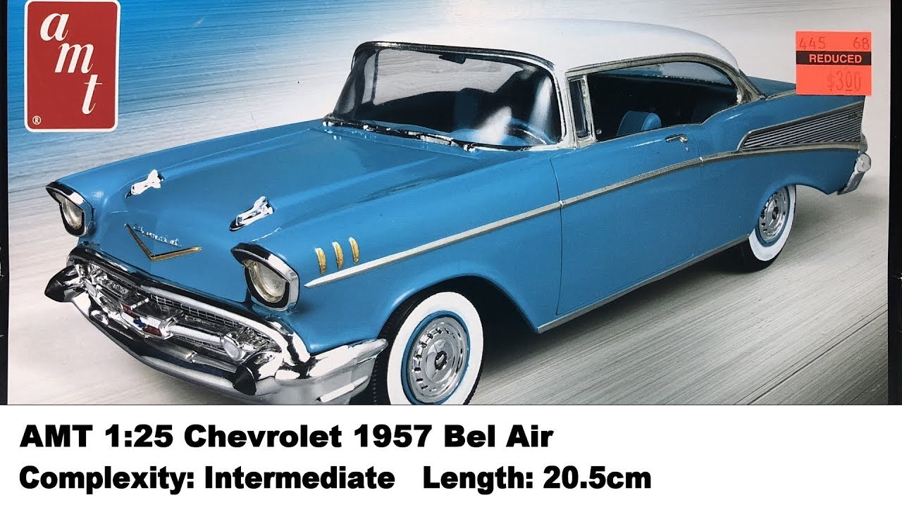 AMT 1:25 Chevrolet 1957 Bel Air Kit Review