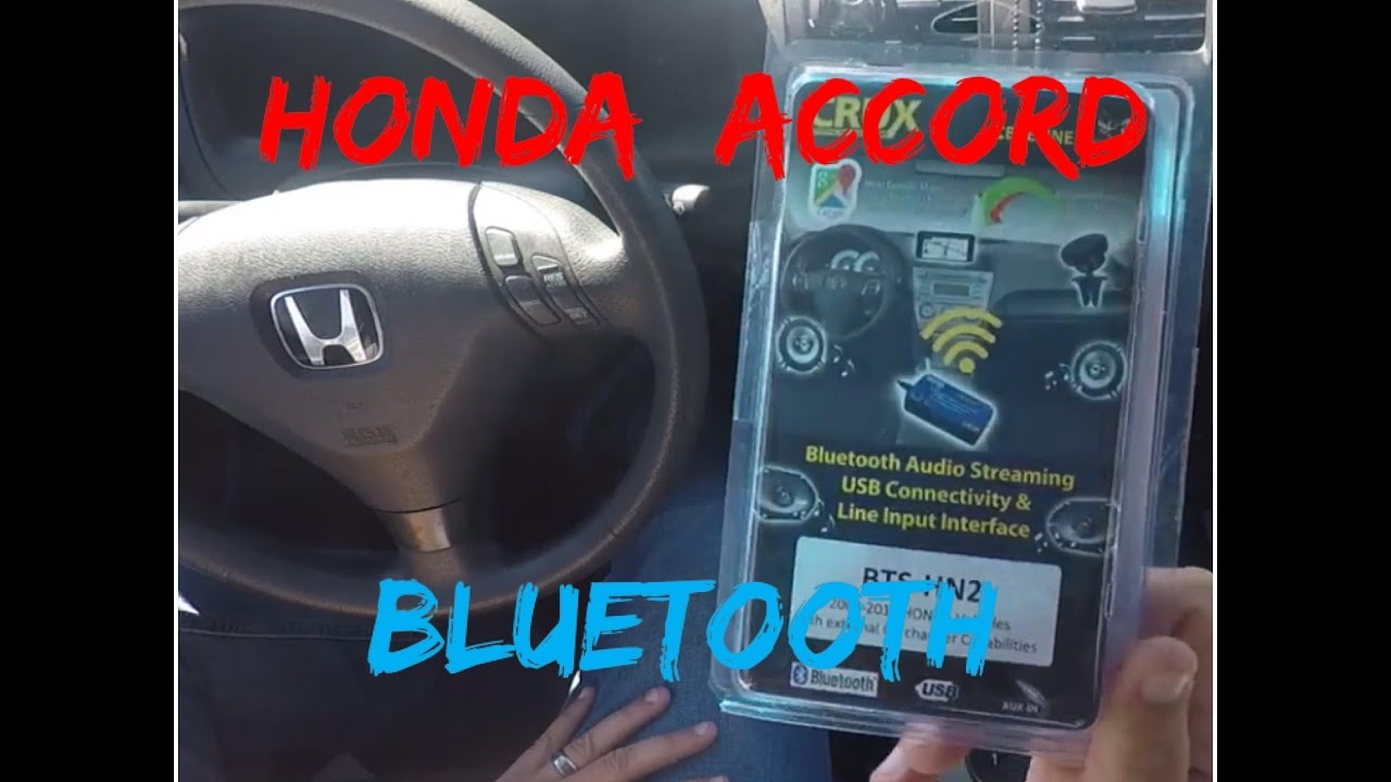 Honda Accord Bluetooth Install