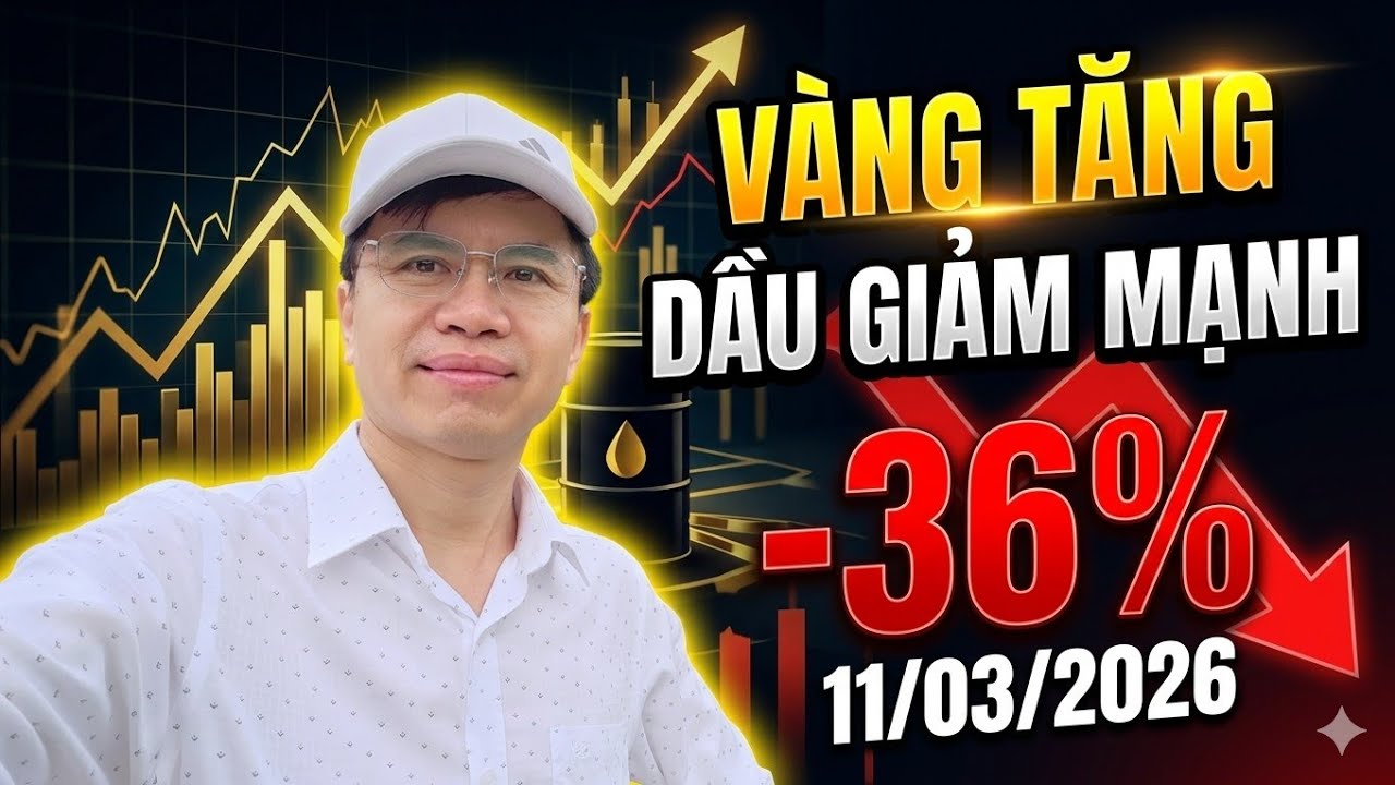 Giá vàng hôm nay TĂNG MẠNH khi GIÁ DẦU giảm sốc -36% trong phiên tối qua?