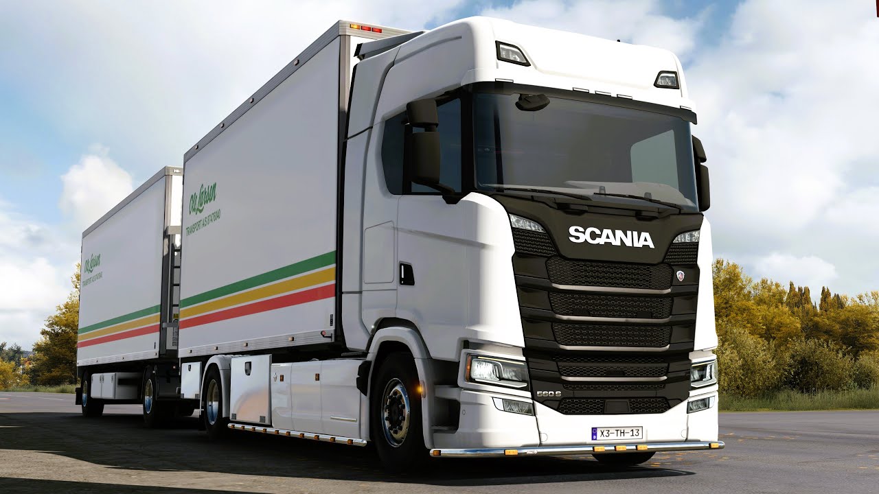 ETS 2 1.57 BDF Tandem Truck Pack v157.00 - Flemming V