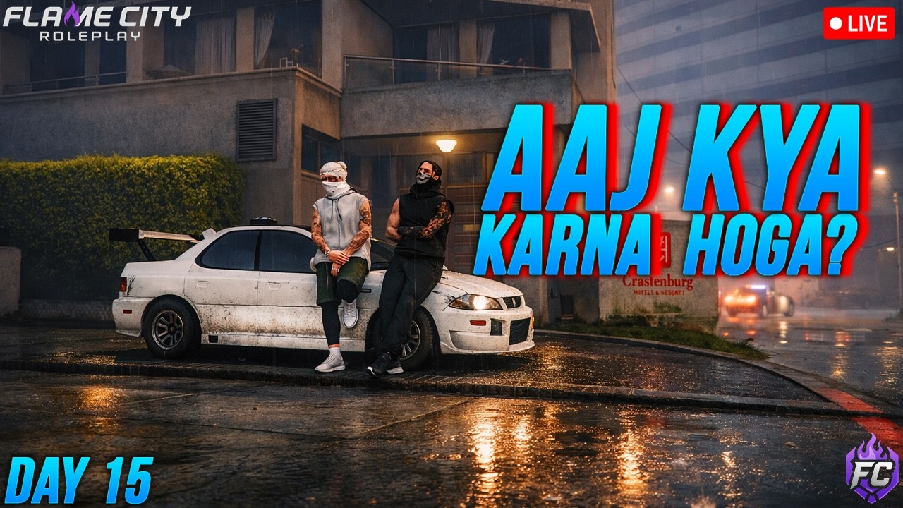 FCRP DAY 15 | New Car Today? | FlameCity Roleplay | Road To 2k Subs | #fcrp #live #loganplayz #gtarp