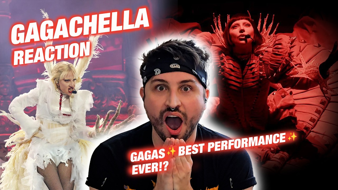 LITTLE MONSTER REACTS TO LADY GAGA'S COACHELLA 2025 PERFORMANCE  💃🔥  *EMOTIONAL*