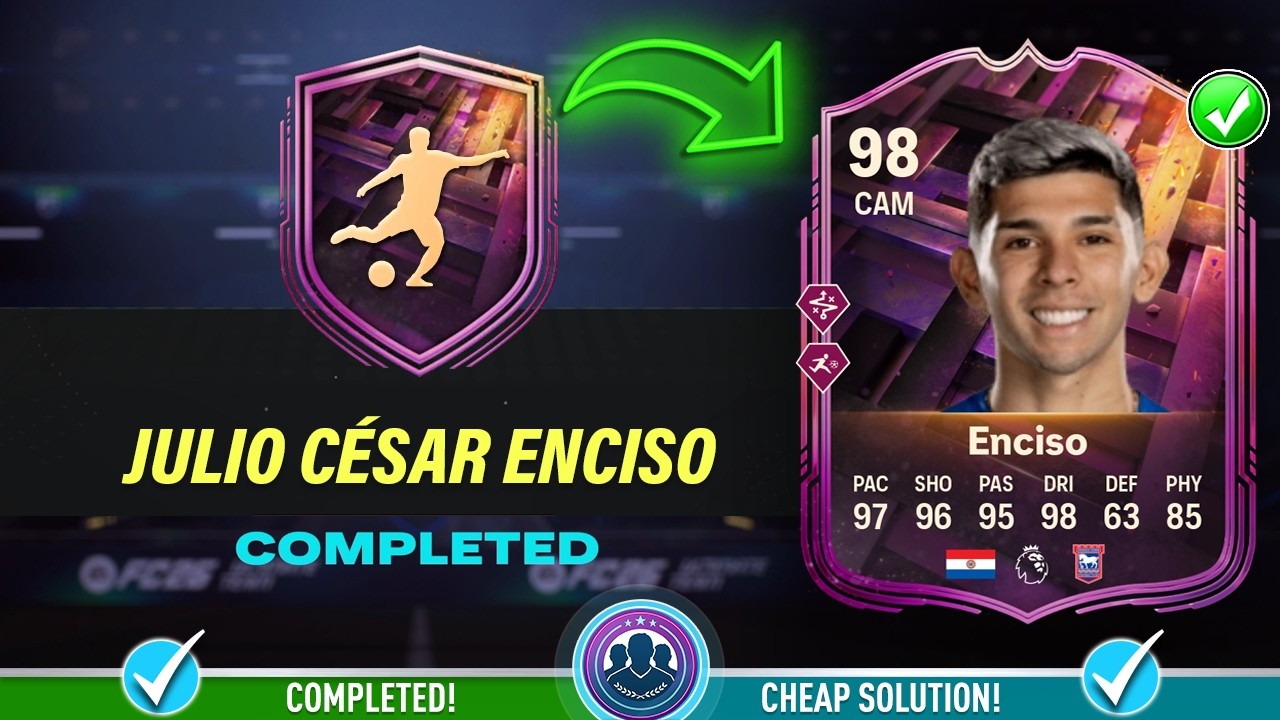 98 Unbreakables Julio Cesar Enciso SBC Solution - Cheap Solution & Tips - FC 26