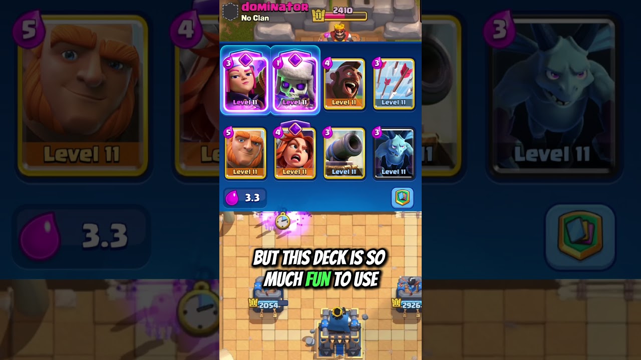 САМАЯ ВЕСЁЛАЯ колода Всадника на кабане в Clash Royale