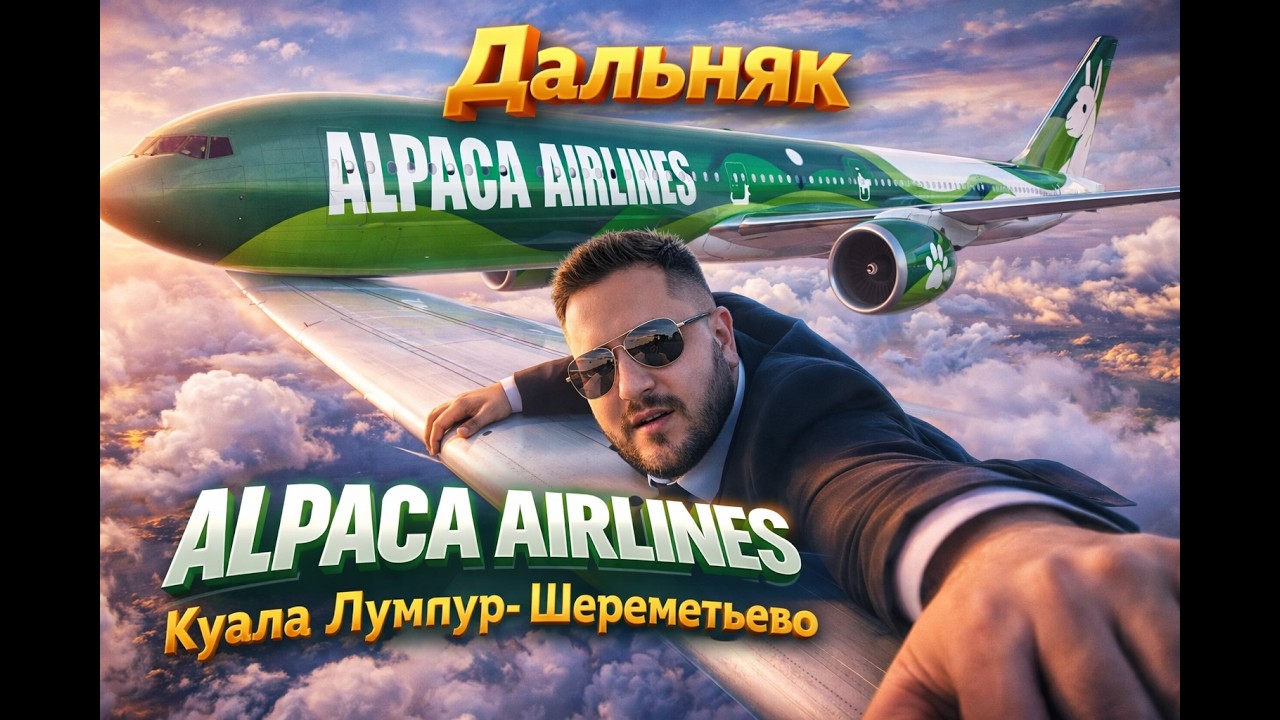 [Alpaca Airlines] [Куала Лумпур-Шереметьево] [Дальняк на ночь] [B77W] [VATSIM]
