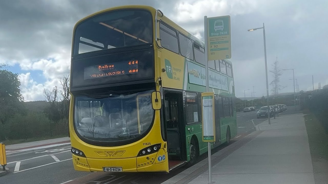*Full route visual* 11625 | 111 to brides glen luas | Wright eclipse Gemini 3 | Go ahead Ireland