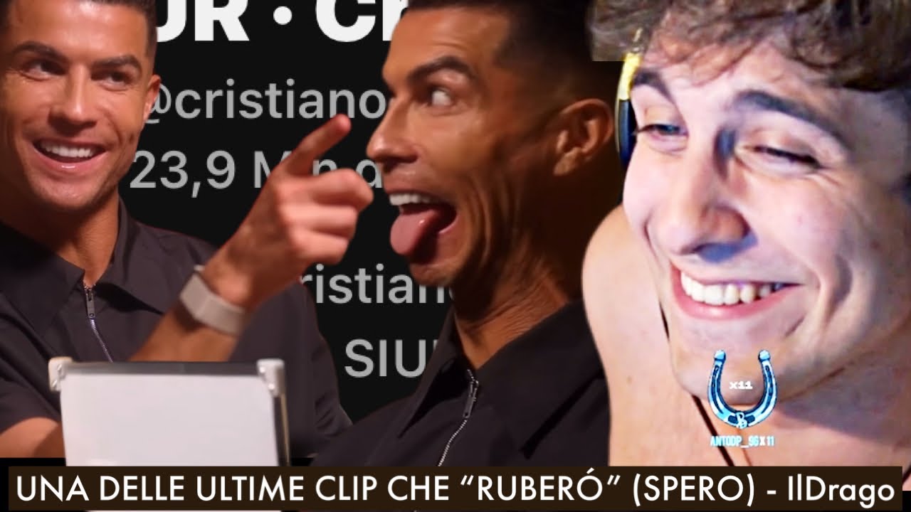 Blur reaction al canale di Cristiano Ronaldo