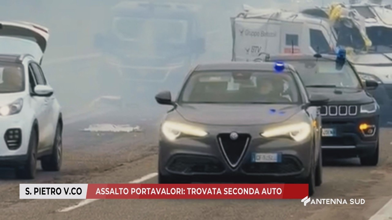 14 FEBBRAIO 2026 - SAN PIETRO VERNOTICO (BR) - ASSALTO PORTAVALORI: TROVATA SECONDA AUTO