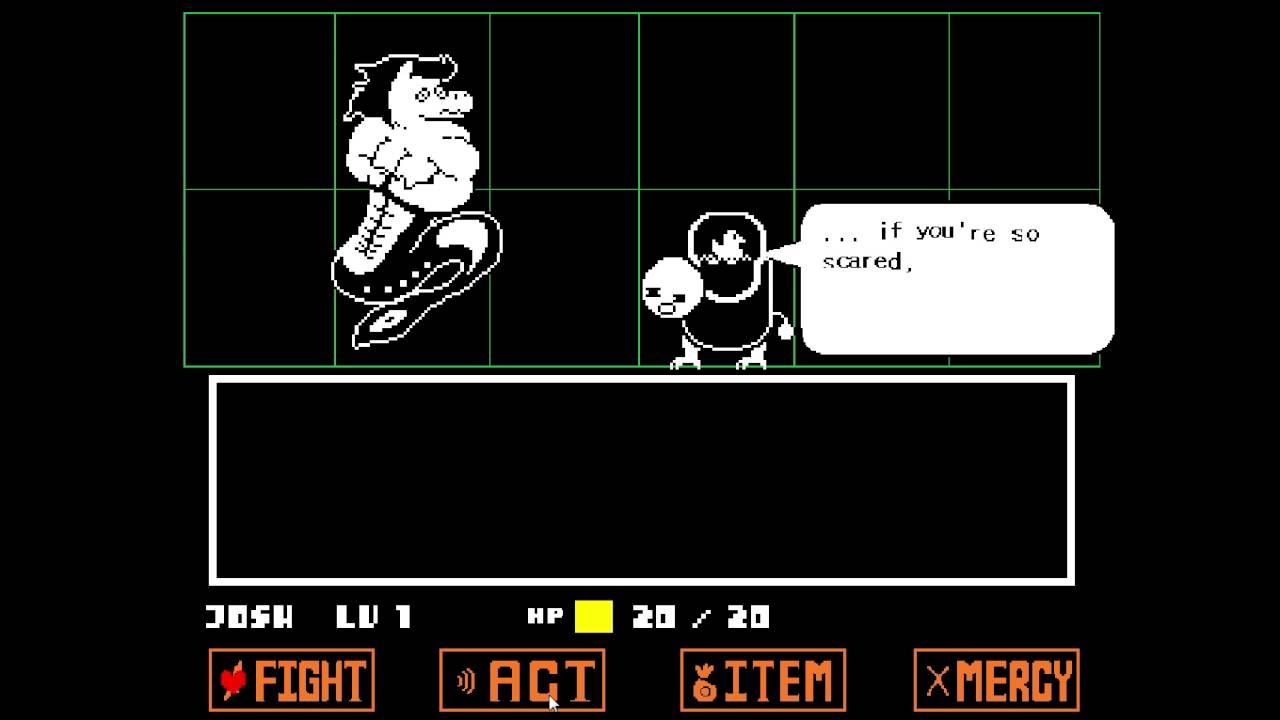 Undertale - Aaron and Woshua get spooked by creepy music