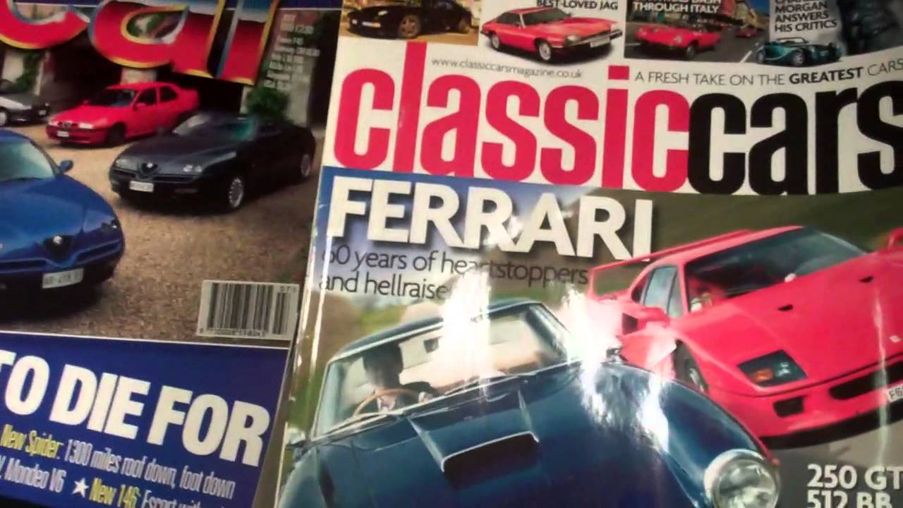 car magazine collection for sale