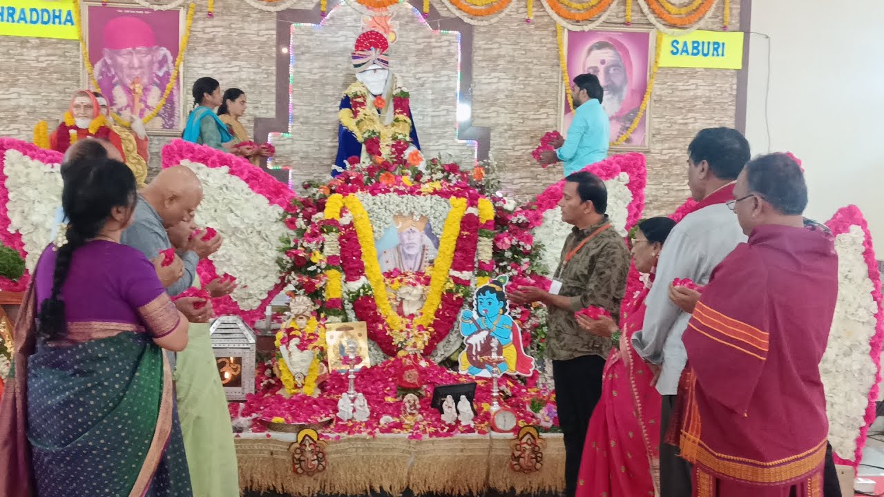 నామం ముగింపు శ్రీసాయి సేవసమితి 15వ అఖండ సాయినమసప్తాహం శ్రీ నారాయణ్బాబ ఆశ్రమం #bbtv46 #sapthaham15