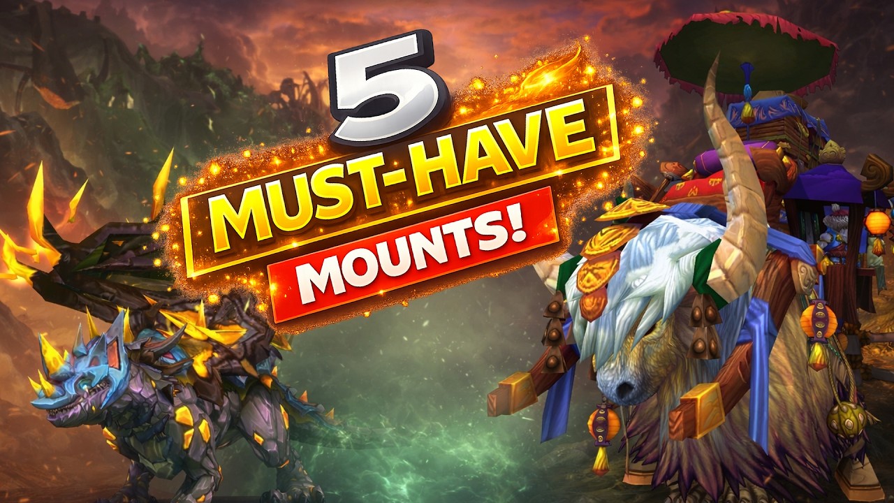 5 Must-Have Utility Mounts in WoW (Save HOURS Every Week!)