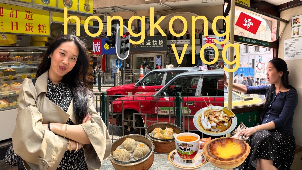 my first time in hongkong 🇭🇰 days in quarry bay, getting dimsum, victoria peak, a solo trip 