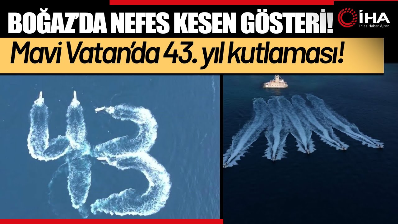 Sahil Güvenlik’ten İstanbul Boğazı’nda Nefes Kesen Gösteri!