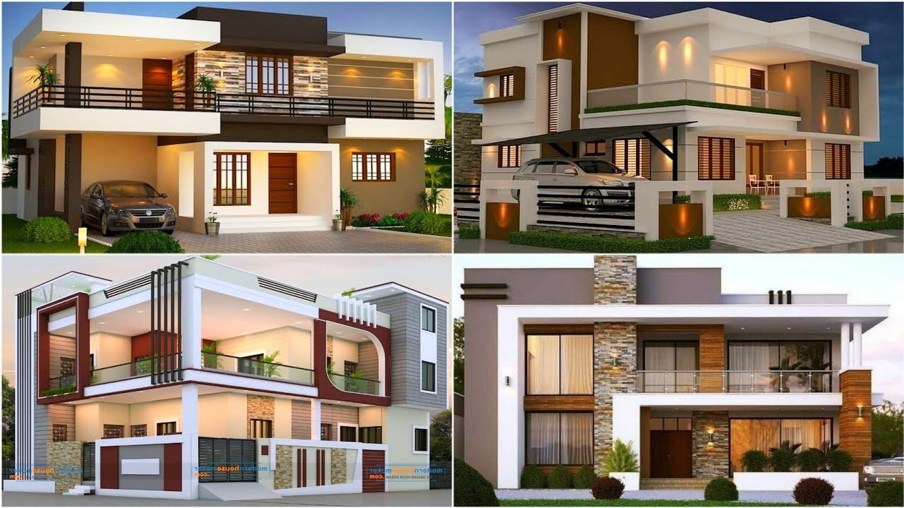 Top 100 Modern House Front Elevation Design Ideas 2024 Home Front Wall Design House Exterior Design