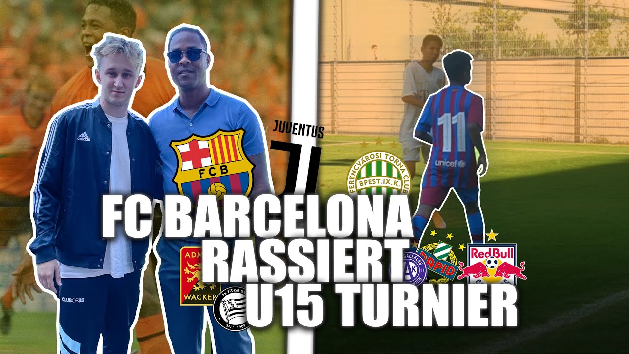 PATRICK KLUIVERT’ S Sohn zerstört FUSSBALLTURNIER komplett! 😱🔥 (U15 Fc Barcelona + Juventus Turin)
