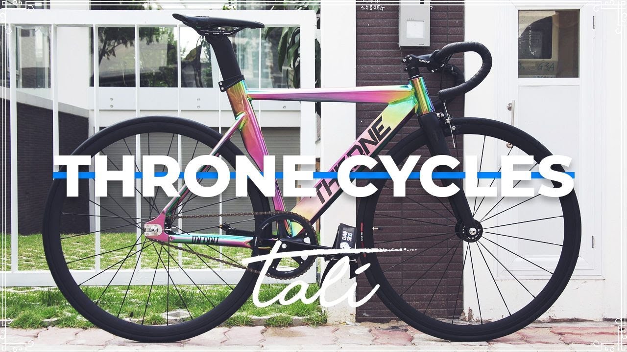 DREAM BUILD FIXED GEAR BIKE - TRKLRD - NEO CHROME - Throne Cycles // TALI Bike
