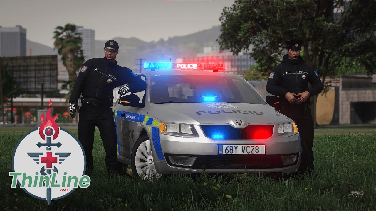 Hlídce OOP ujížděl mladík na motorce 🏍️ a požár domu 🔥 | POLICIE | ThinLine DOJRP | #12