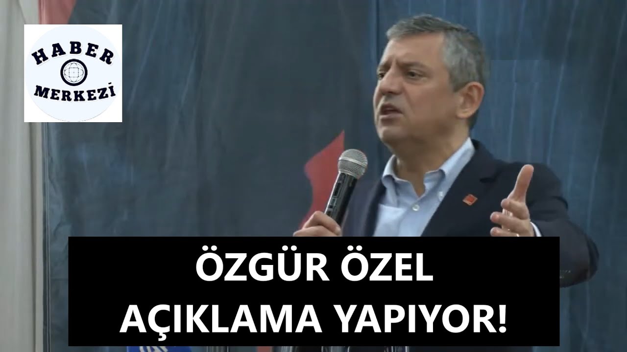 Özgür Özel, Gaziantep'te düzenlenen depremde hayatını kaybedenleri anma programında konuştu!