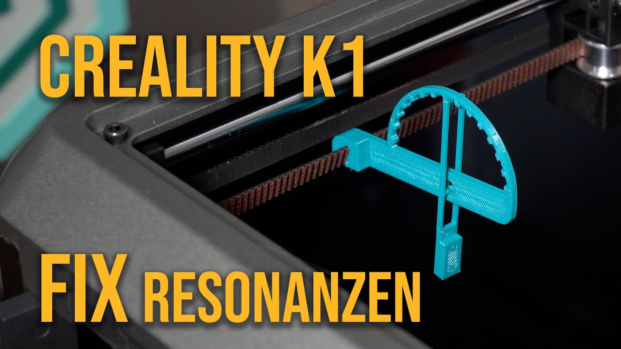 *FIX* Creality K1 Ringing Hardware #creality3d