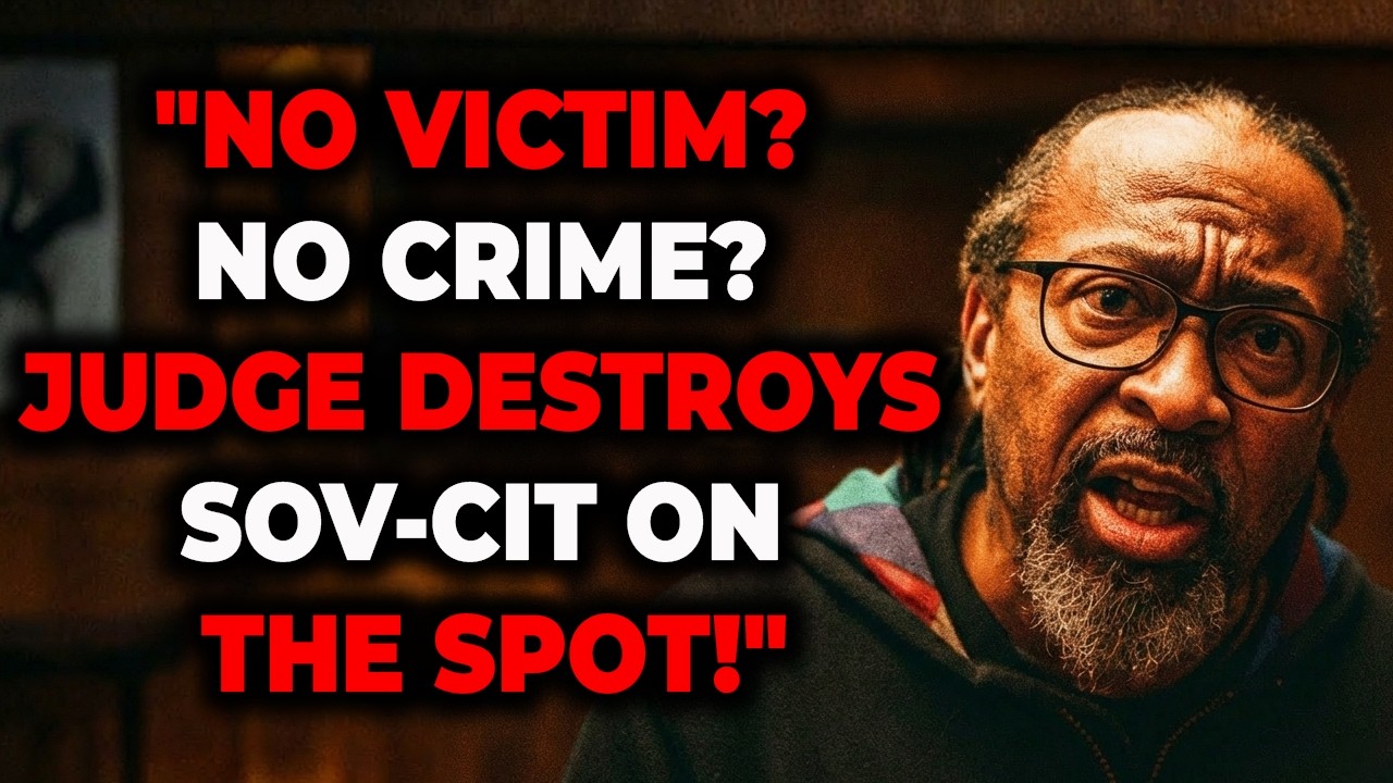 Sovereign Citizen Refuses All Charges in Court&hellip; Judge Delivers Brutal Sentence