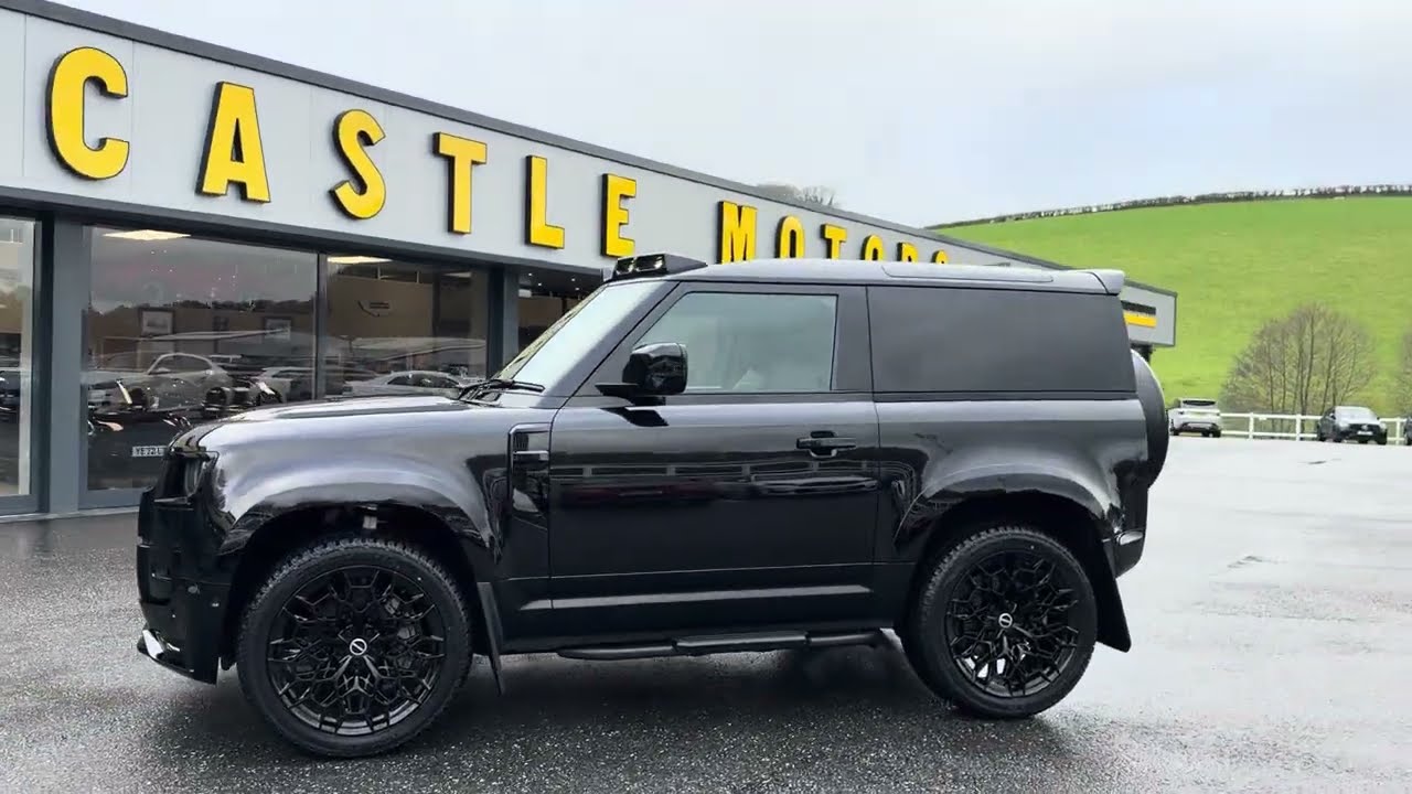 New Defender D350 X-Dynamic HSE HARDTOP by OBSIDIAN Commercial Model for sale at Castle Motors