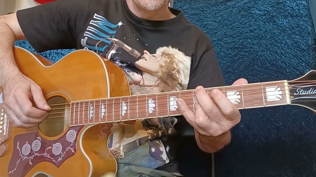 Epiphone J-200 EC Studio Acoustic Review and Demo. Amazing Guitar!