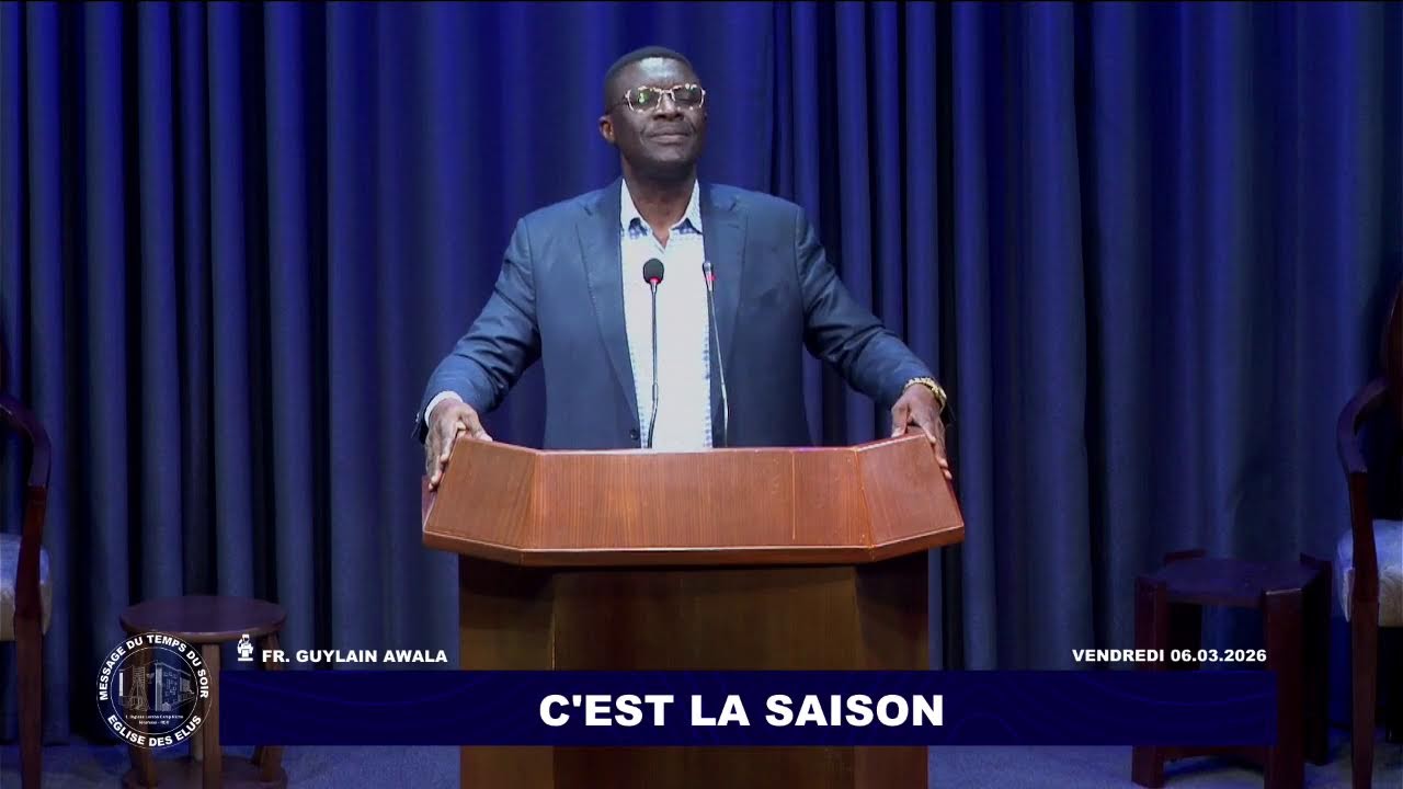 EDE | C'EST LA SAISON | VENDREDI 06.03.2026 | FR. GUYLAIN AWALA