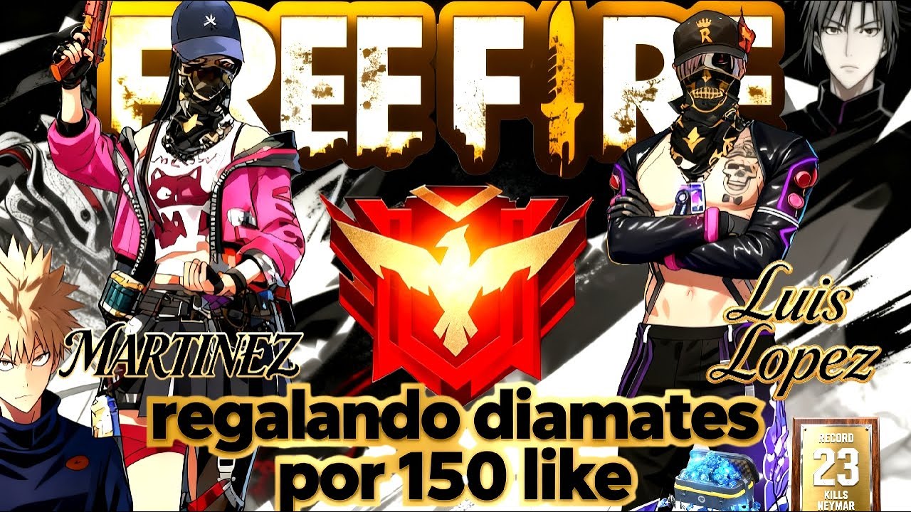 🤯REGION EEUU🎉 JUGANDO CON SUSCRIPTORES 👀 REGALANDO DIAMANTES💎  POR 150 LIKE👍 #FREEFIRE #EEUU